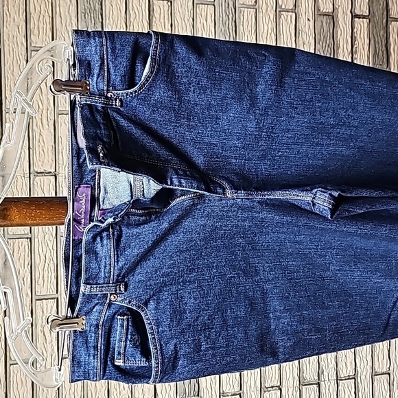 Gloria Vanderbilt Amanda Denim Jeans Sz 14 excellent condition - Picture 1 of 9